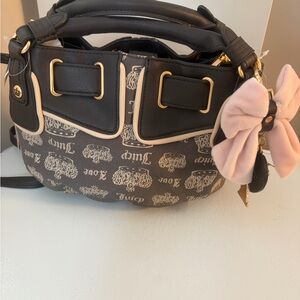 Juicy Couture Juicy Fan Club Satchel chocolate sandston